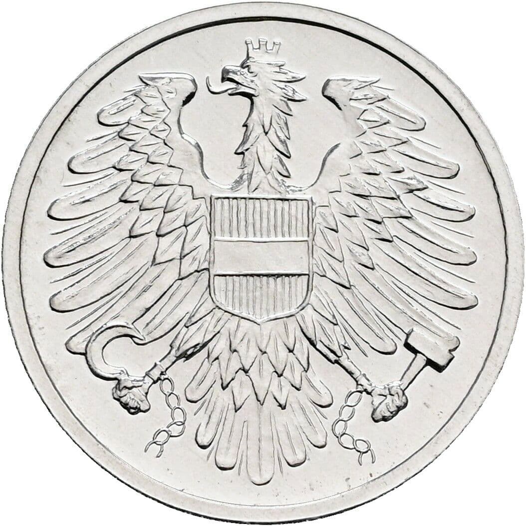 2 Groschen 1983 – Rückseite