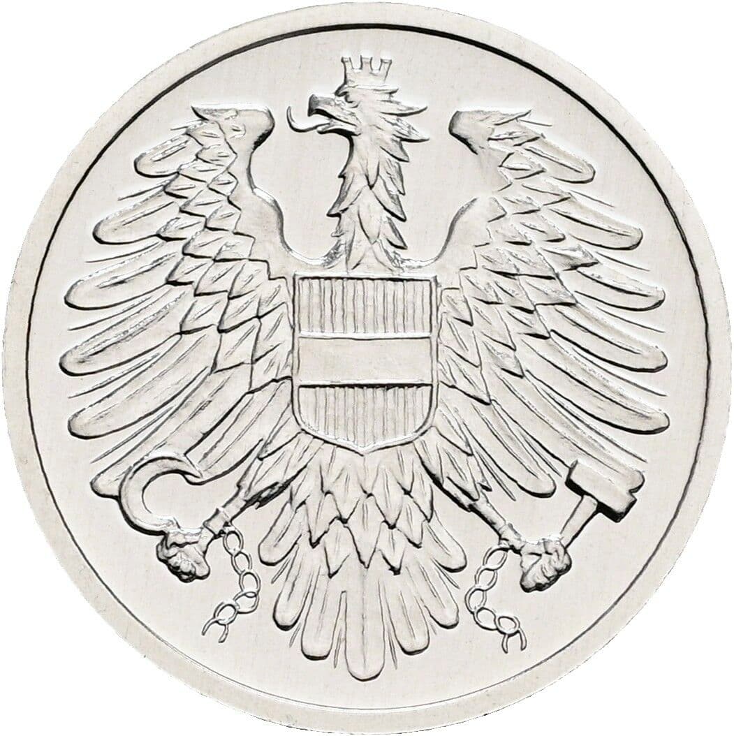 2 Groschen 1989 – Rückseite