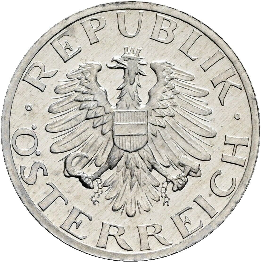 5 Groschen 1983 – Rückseite