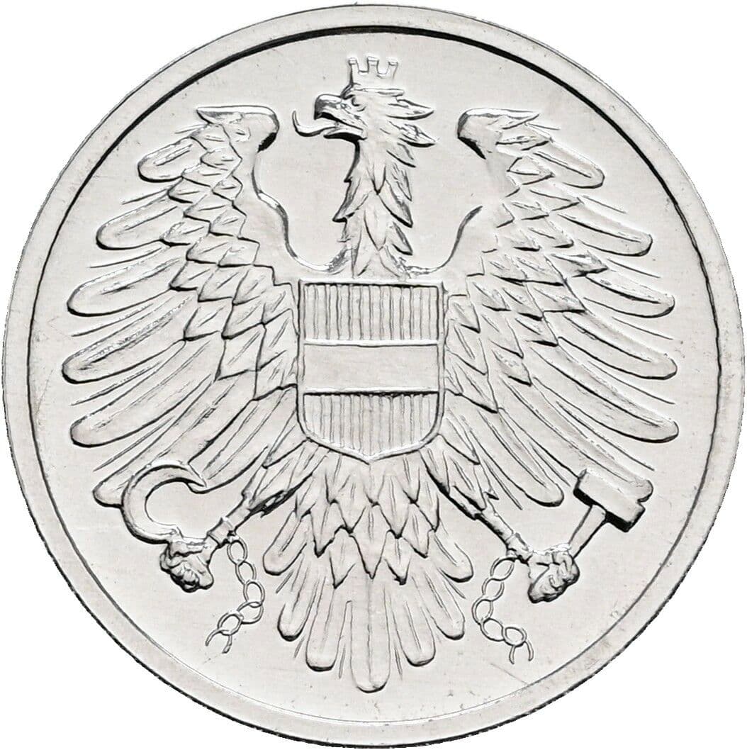 2 Groschen 1983 – Rückseite