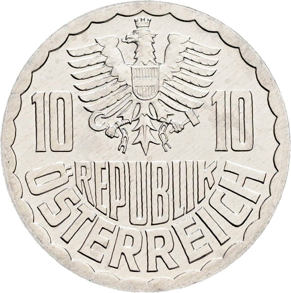 10 Groschen 1993 – Rückseite
