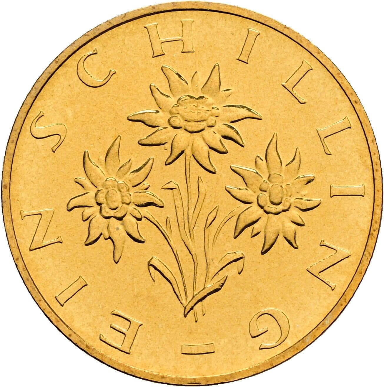 1 Schilling 1984 – Rückseite