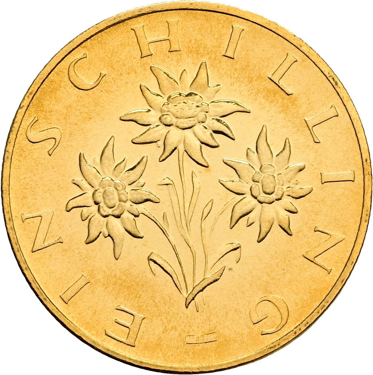 1 Schilling 1983 – Rückseite
