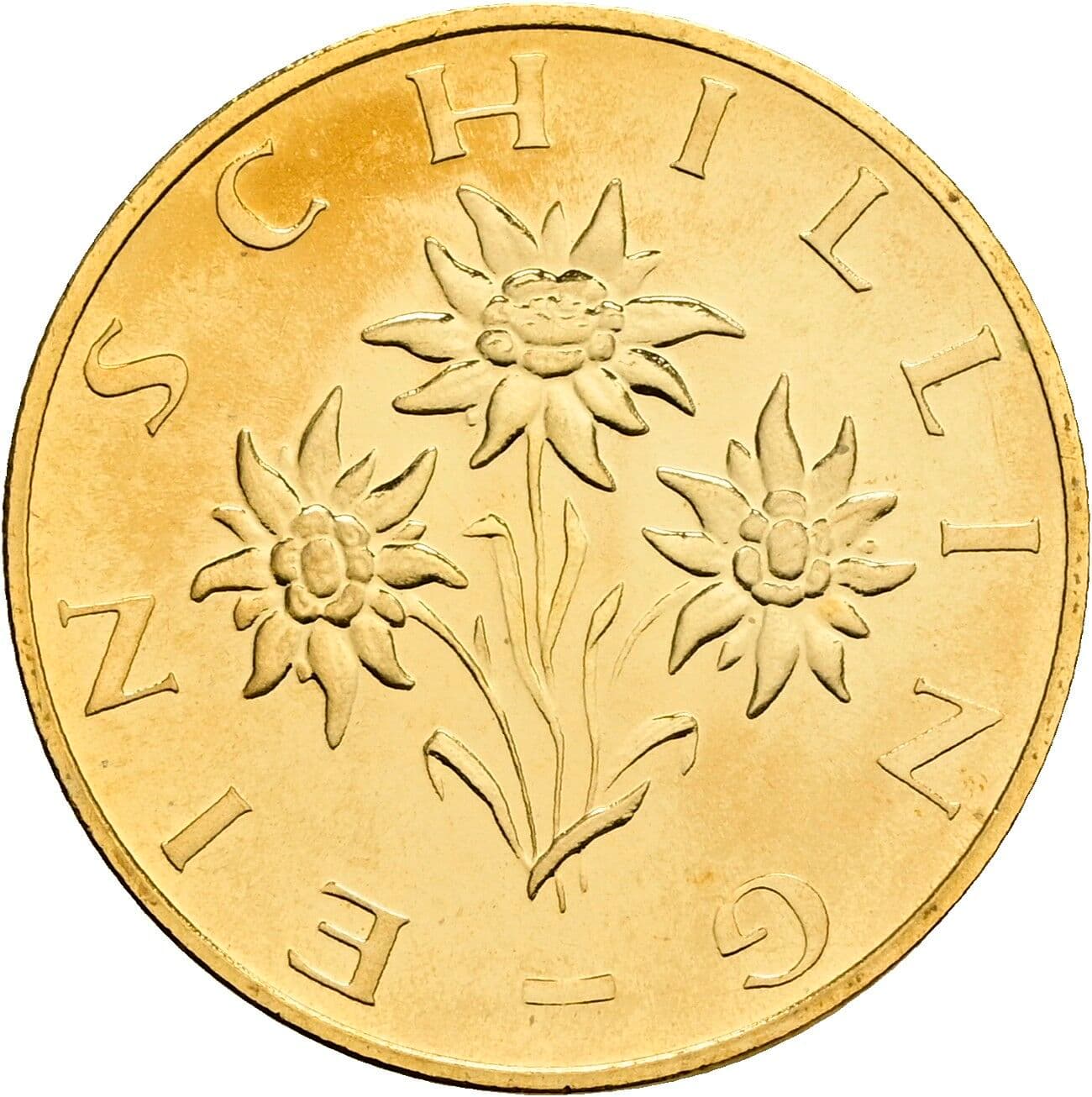 1 Schilling 1983 – Rückseite