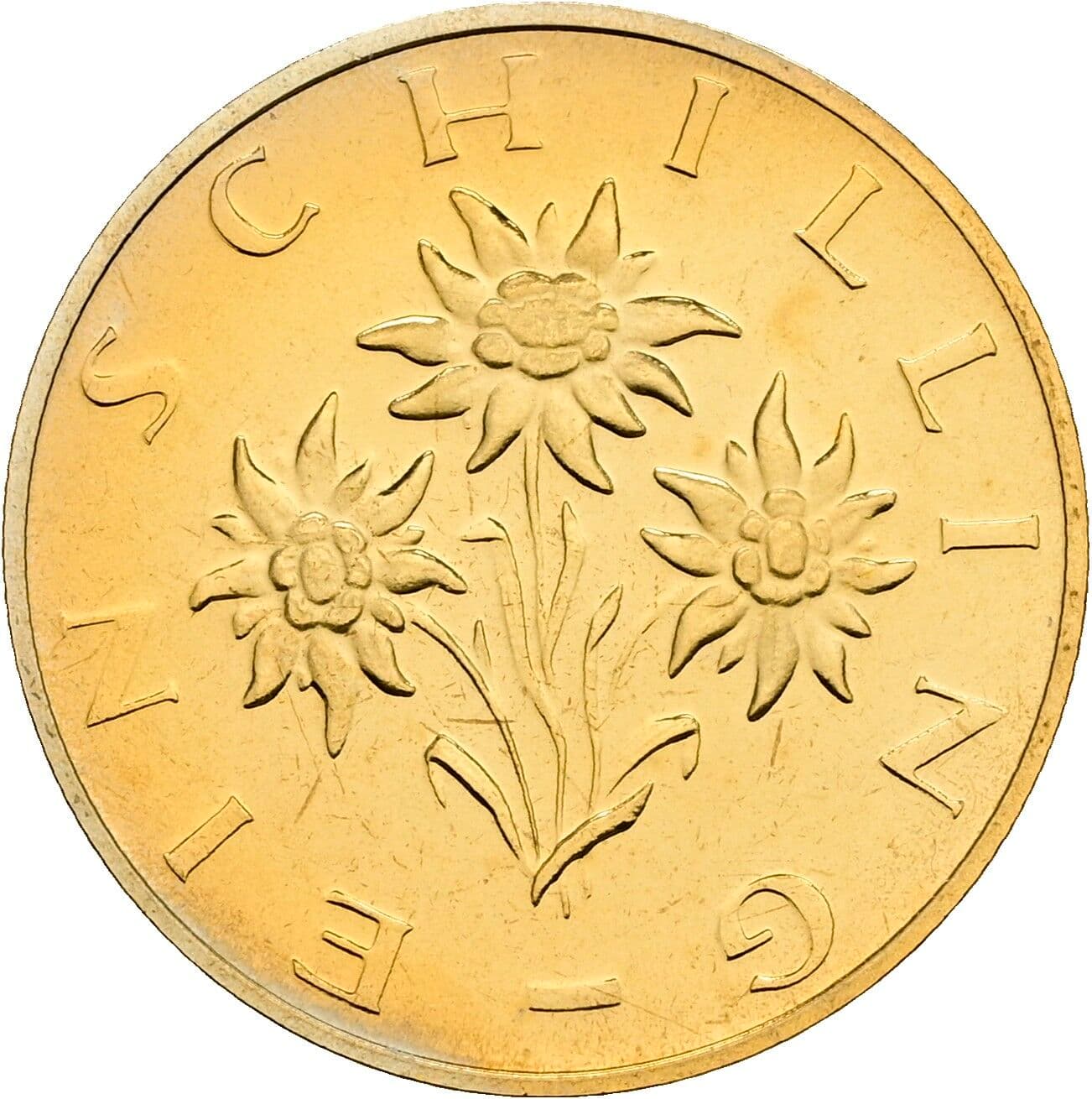 1 Schilling 1981 – Rückseite