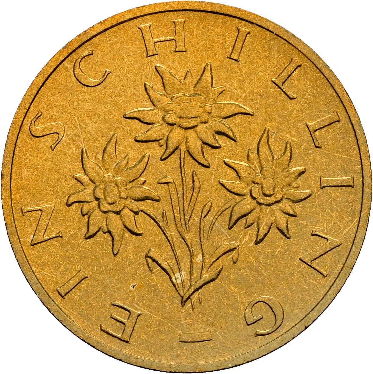 1 Schilling 1993 – Rückseite