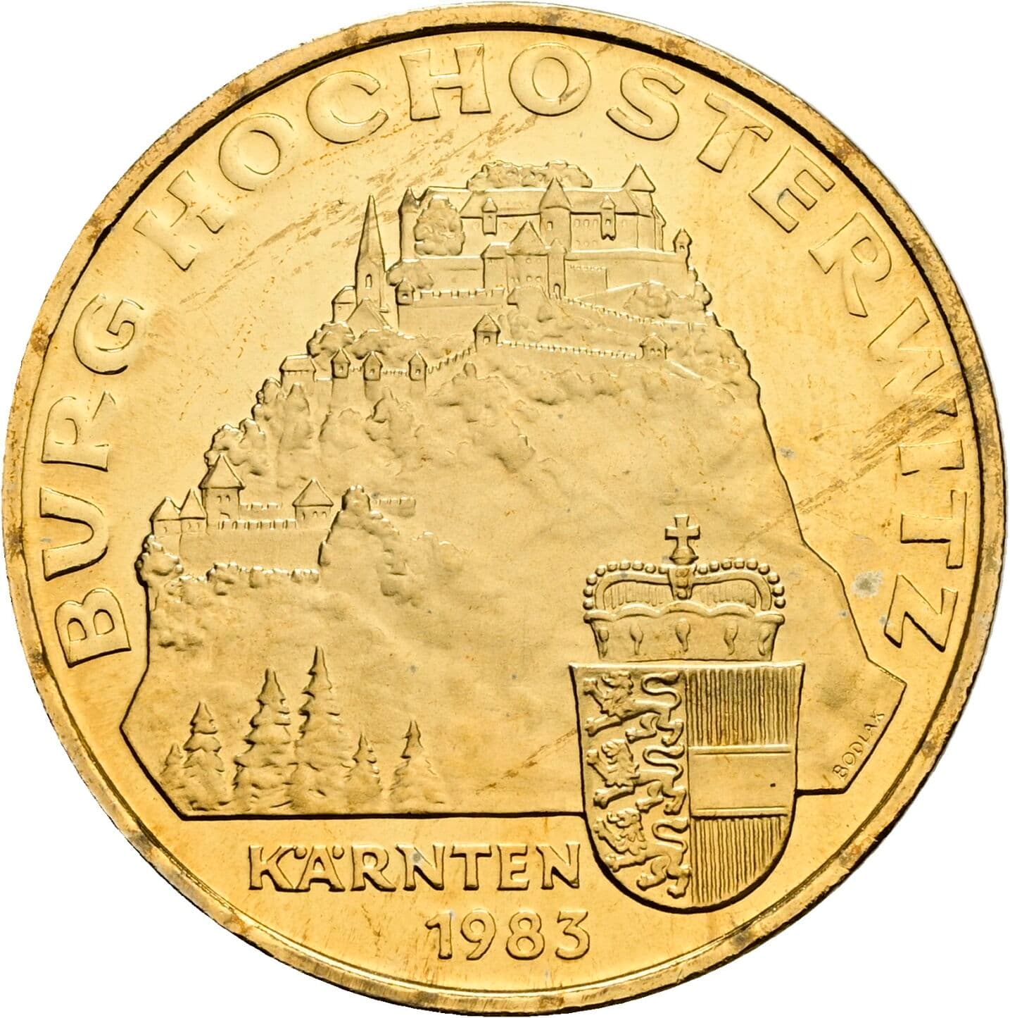 20 Schilling 1983 – Rückseite