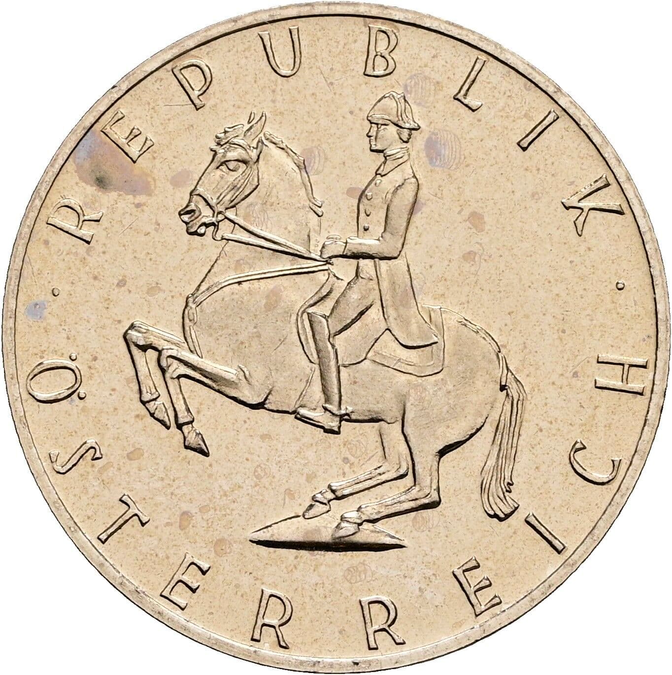5 Schilling 1982 – Rückseite