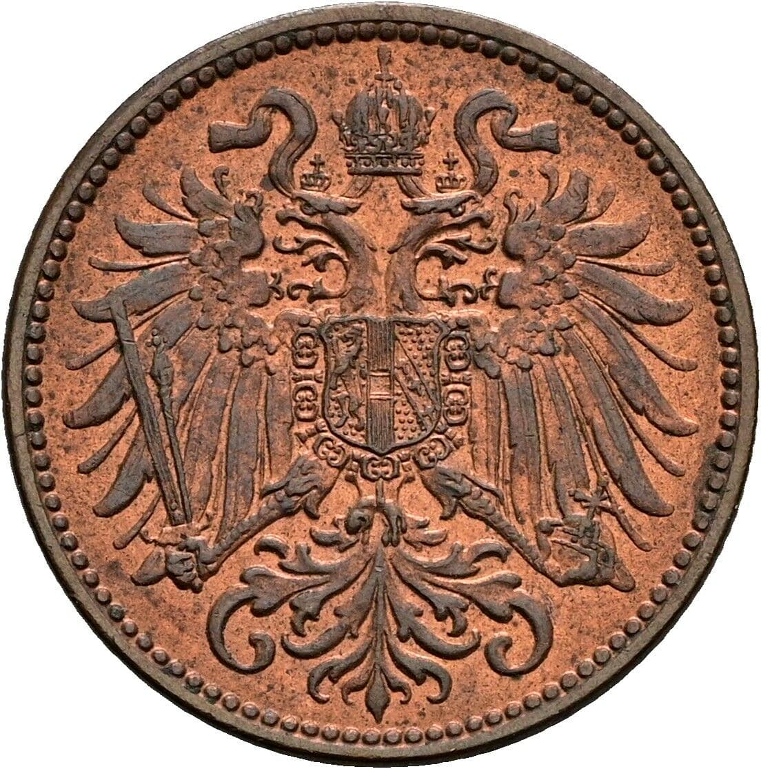 2 Heller Franz Joseph I. 1848-1916 1911 – Rückseite