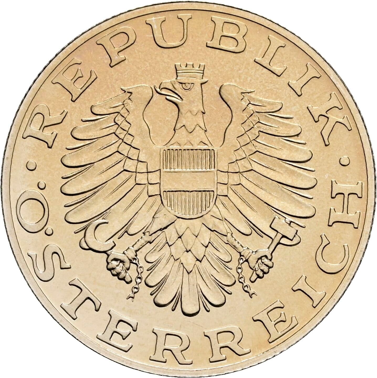 10 Schilling 1989 – Rückseite