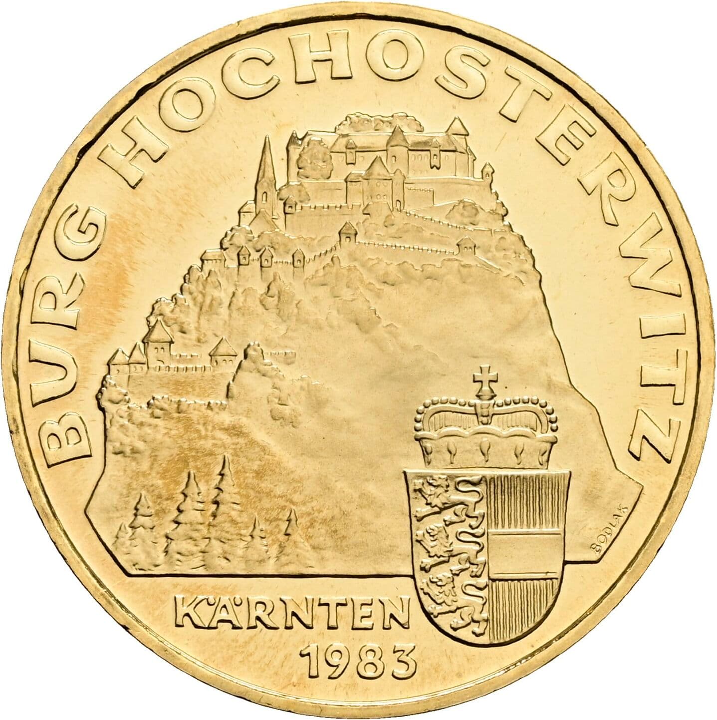 20 Schilling 1983 – Rückseite