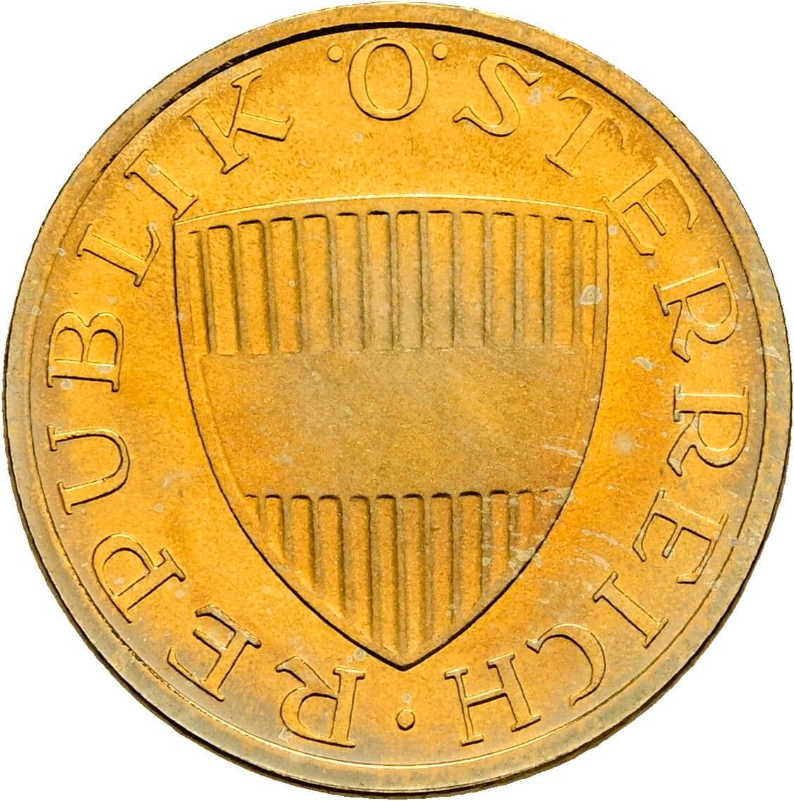 50 Groschen 1983 – Rückseite