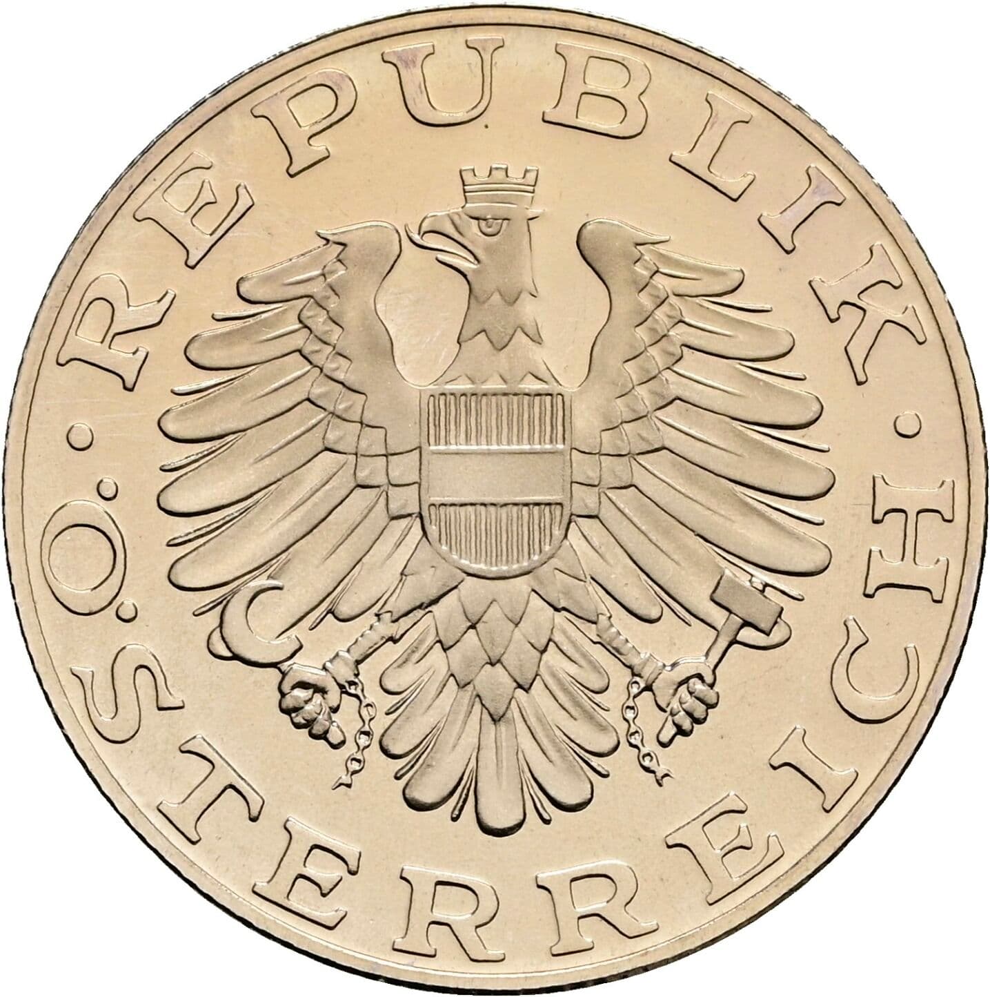 10 Schilling 1981 – Rückseite