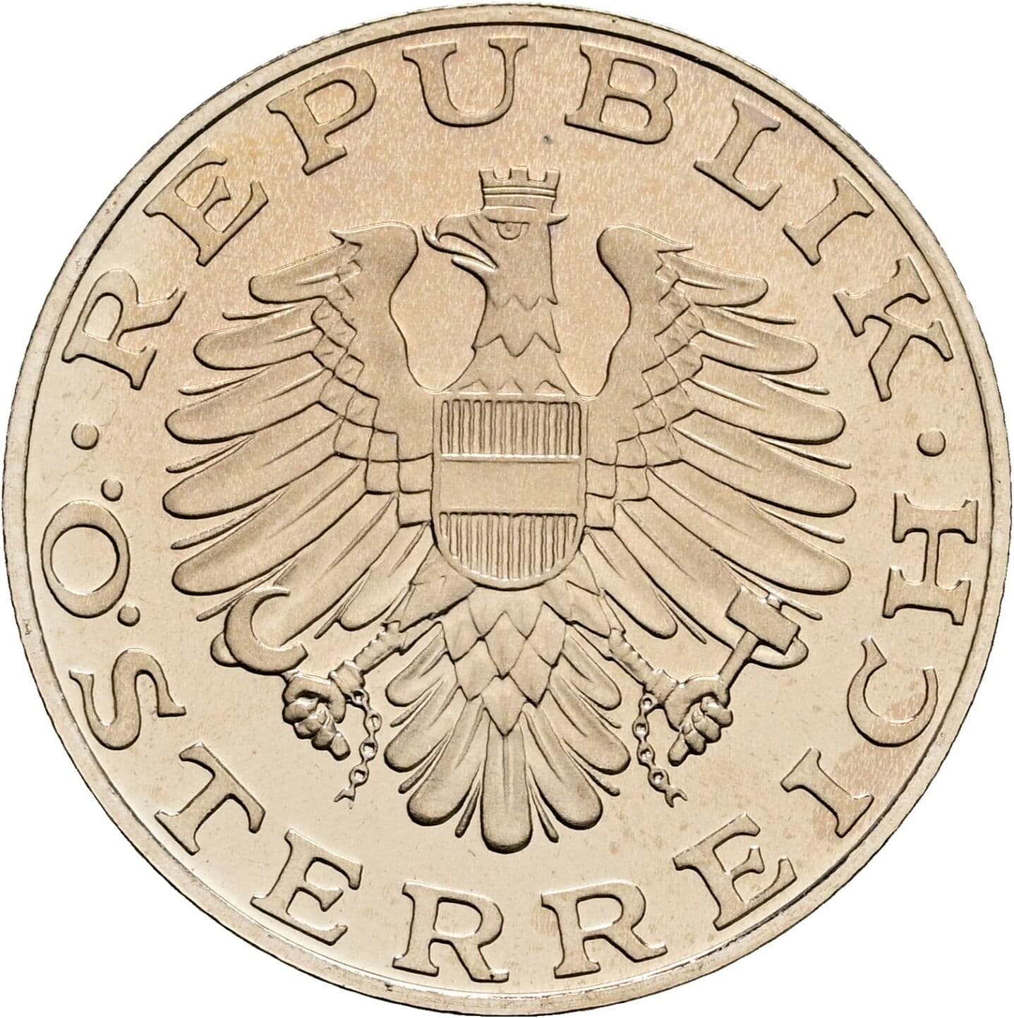 10 Schilling 1983 – Rückseite
