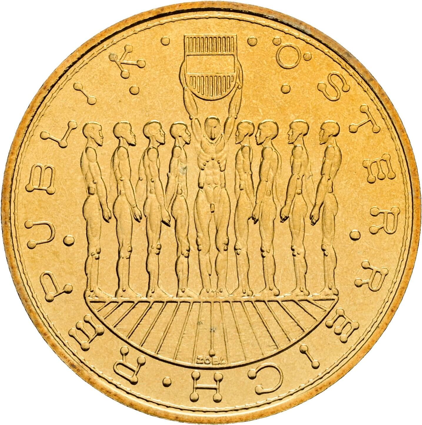 20 Schilling 1993 – Rückseite