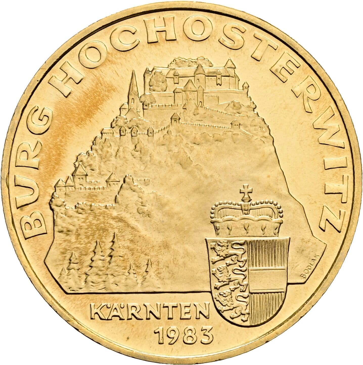20 Schilling 1983 – Rückseite