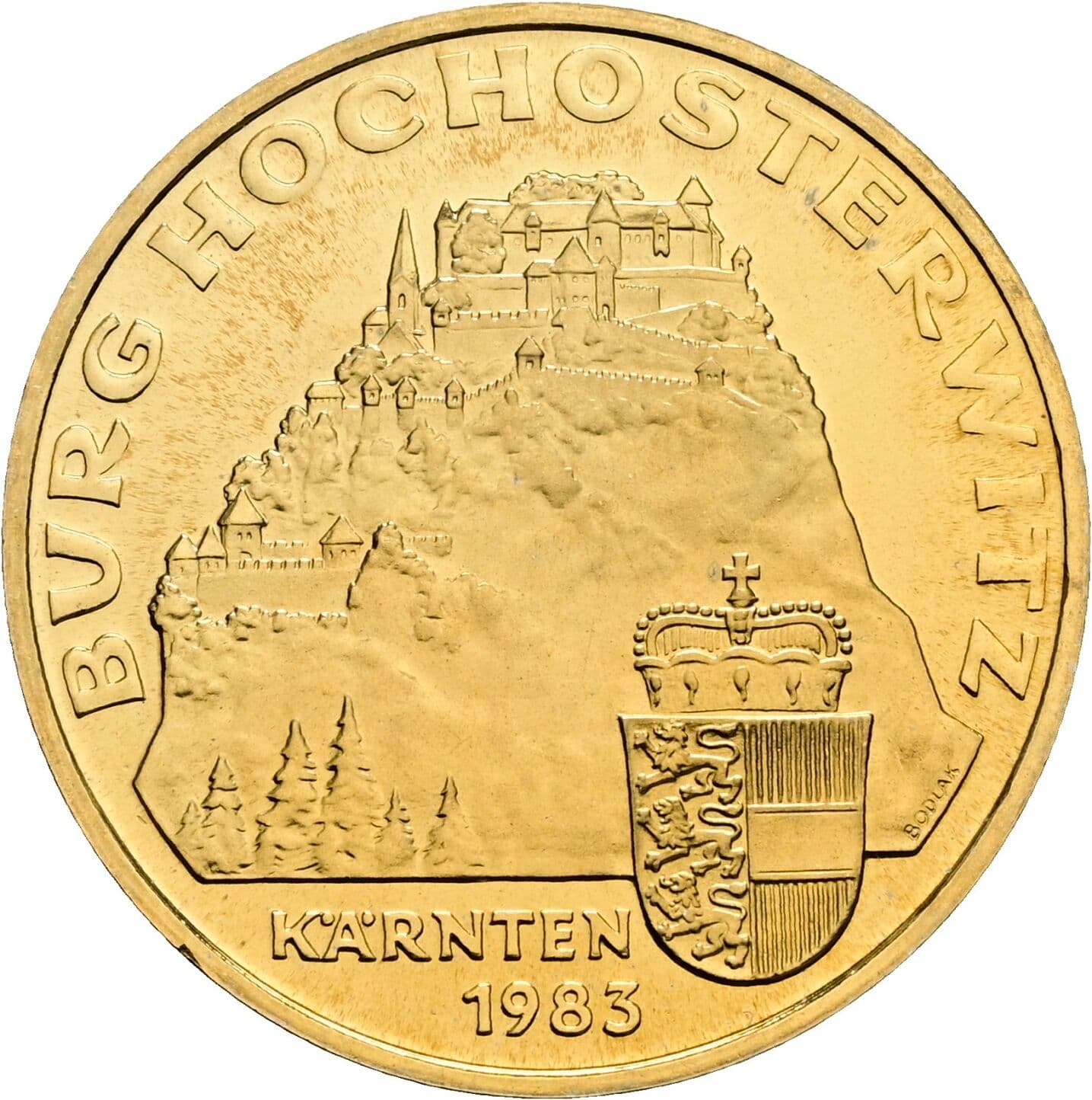 20 Schilling 1983 – Rückseite