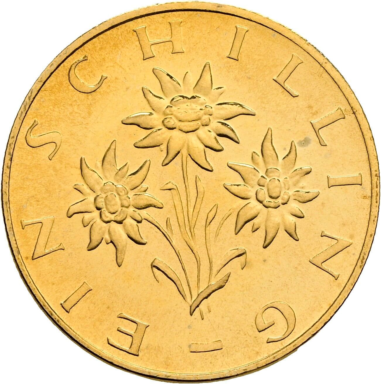 1 Schilling 1983 – Rückseite