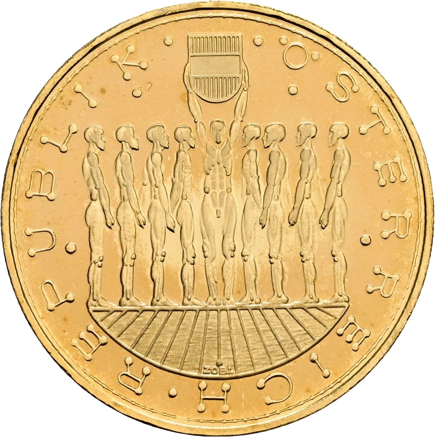 20 Schilling 1981 – Rückseite