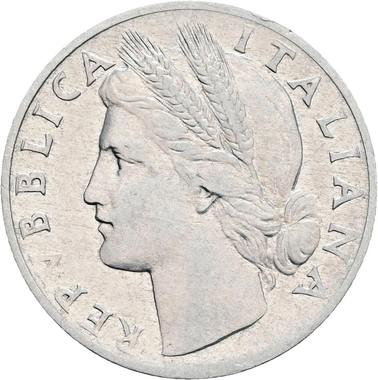 1 Lira 1949 – Vorderseite