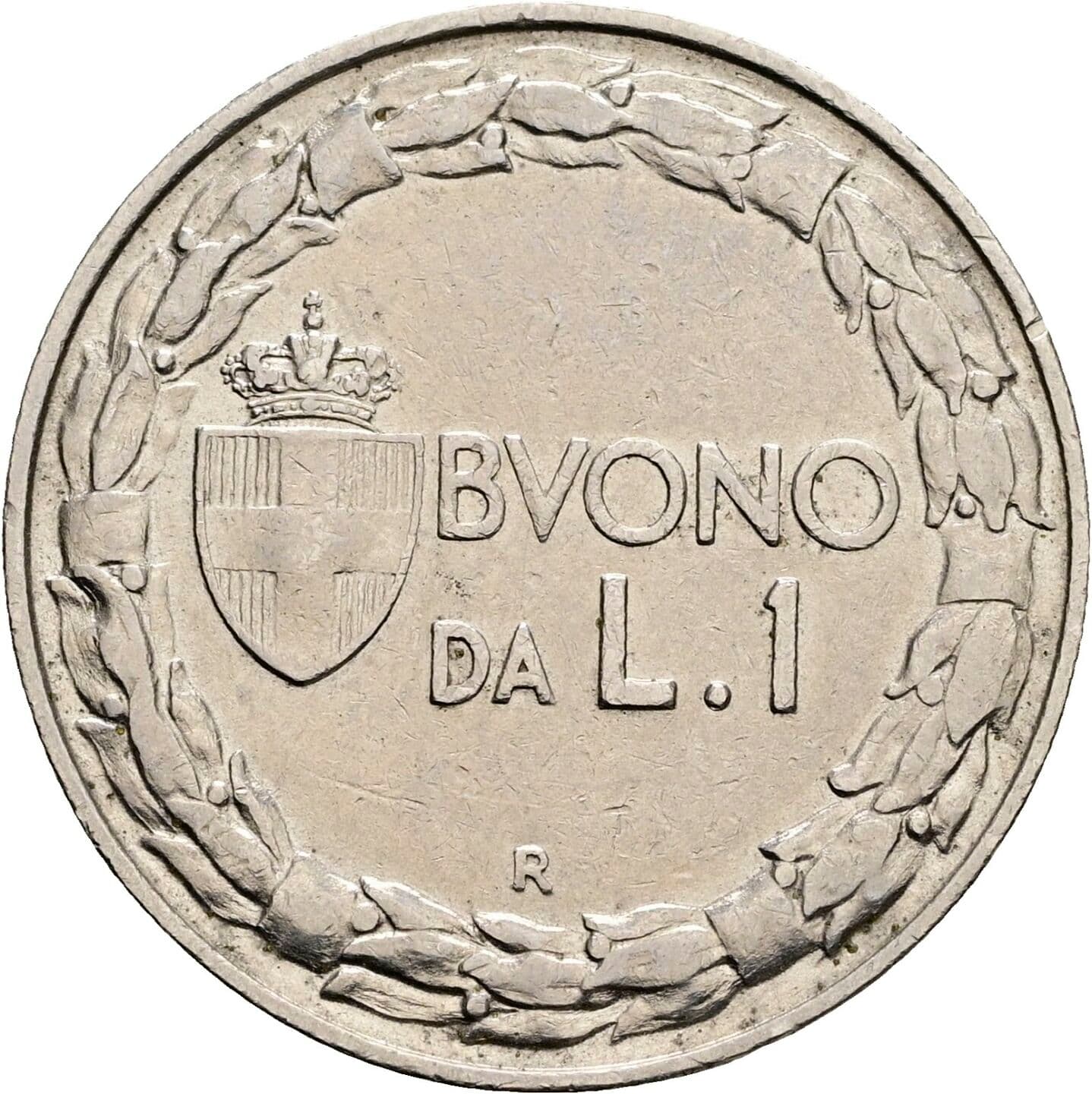 1 Lira 1924 – Vorderseite