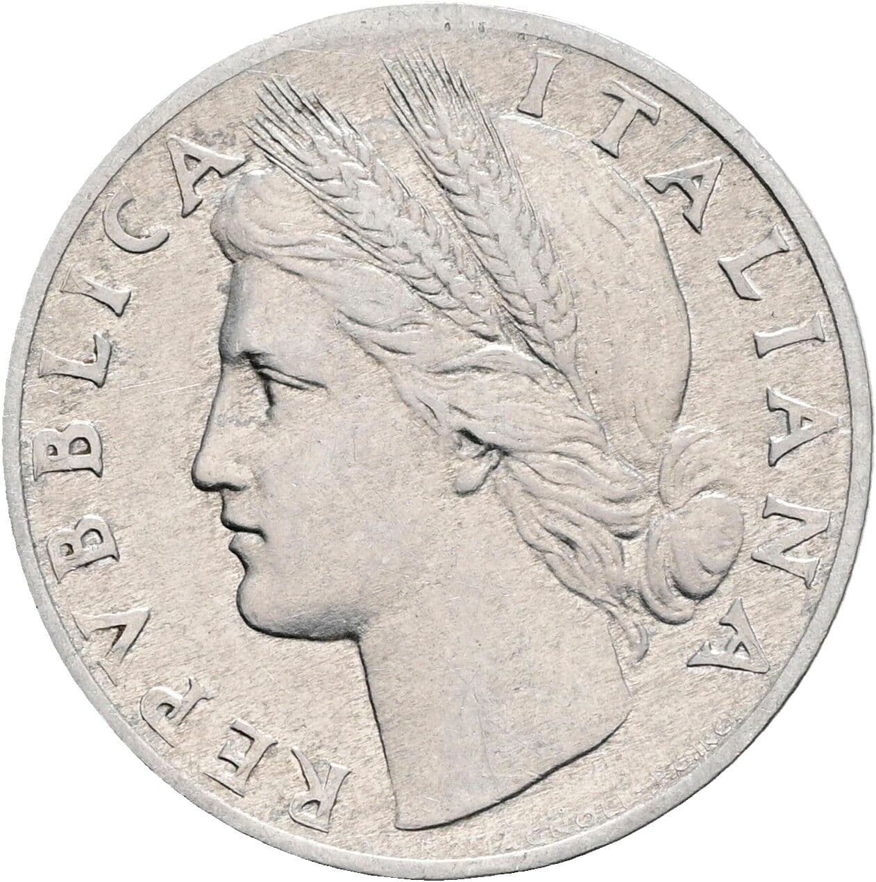 1 Lira 1949 – Vorderseite