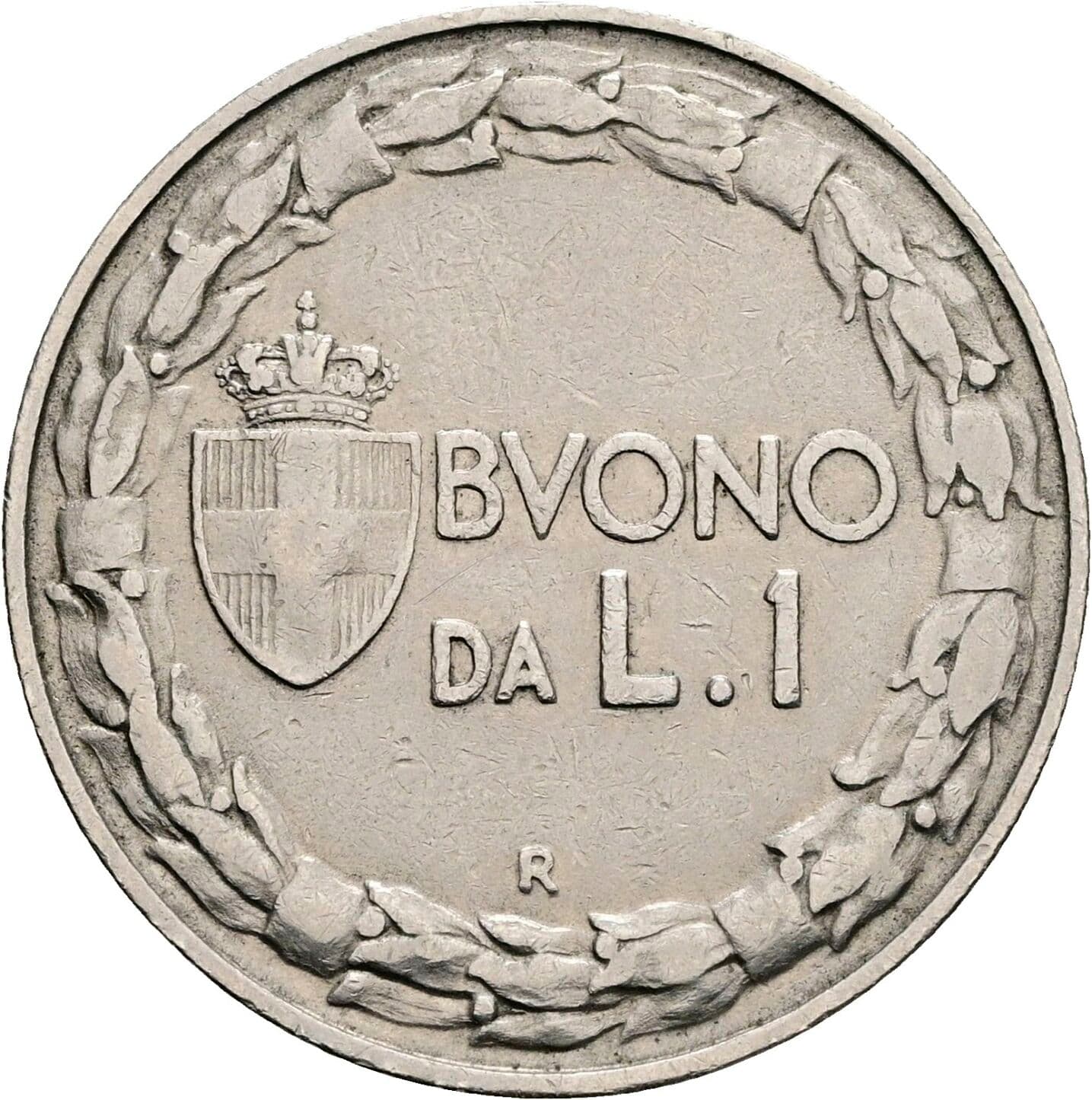 1 Lira 1924 – Vorderseite
