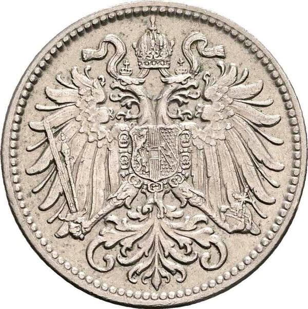 10 Heller Franz Joseph I. 1848-1916 1908 – Rückseite