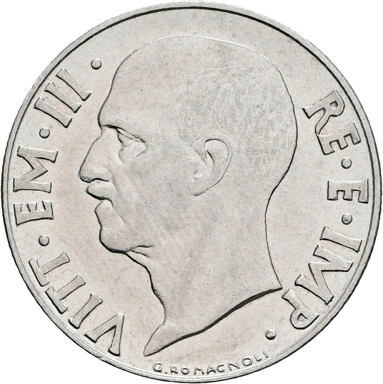20 Centesimi Vittorio Emanuele III. 1900-1946 1940 – Rückseite