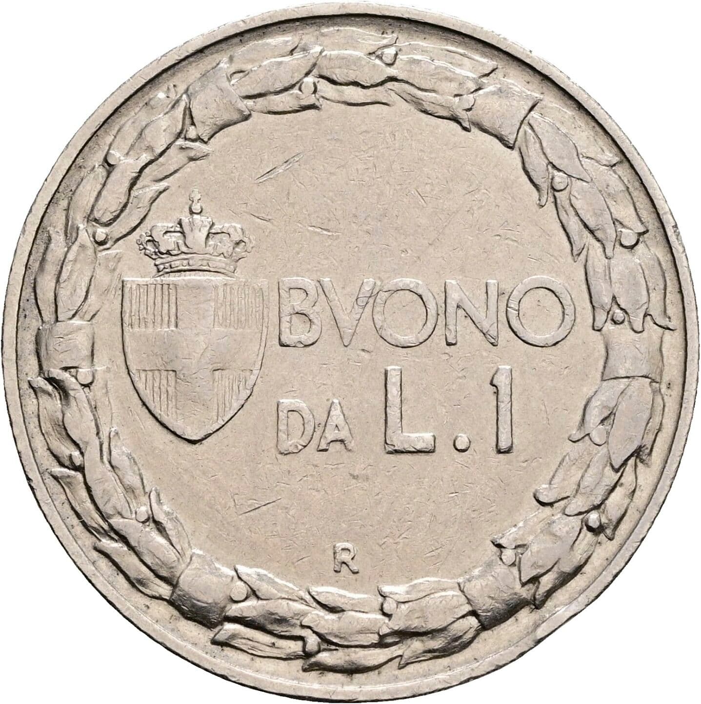 1 Lira 1924 – Vorderseite