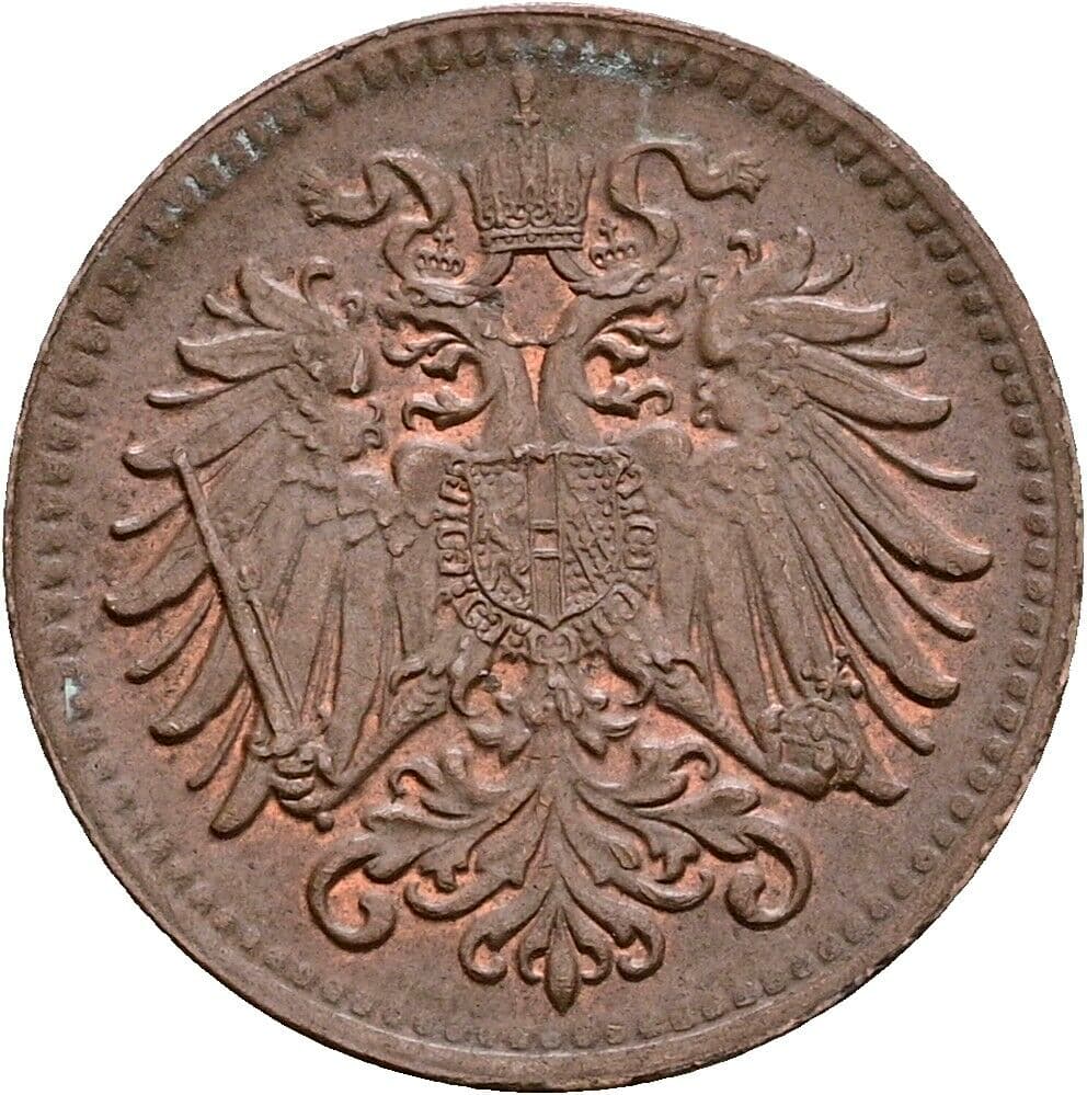 1 Heller Franz Joseph I. 1848-1916 1912 – Rückseite