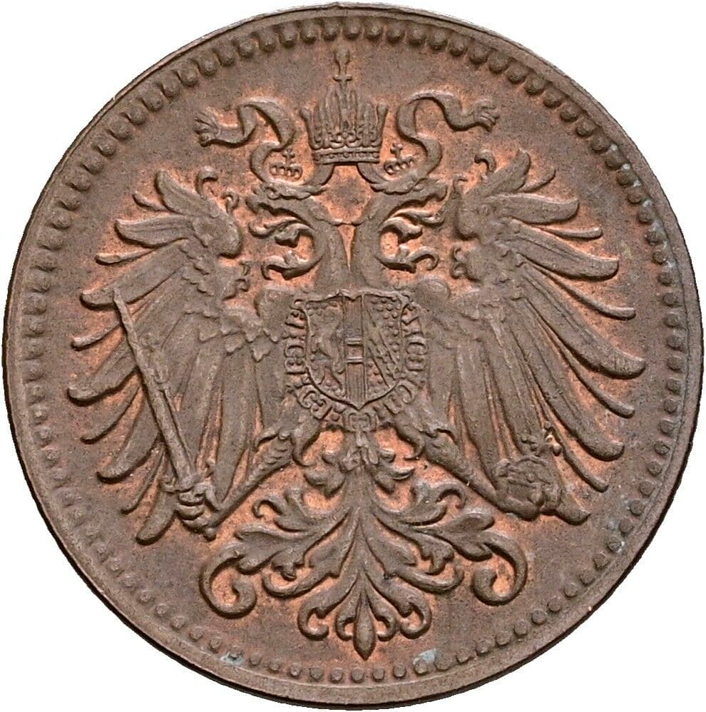 1 Heller Franz Joseph I. 1848-1916 1912 – Rückseite