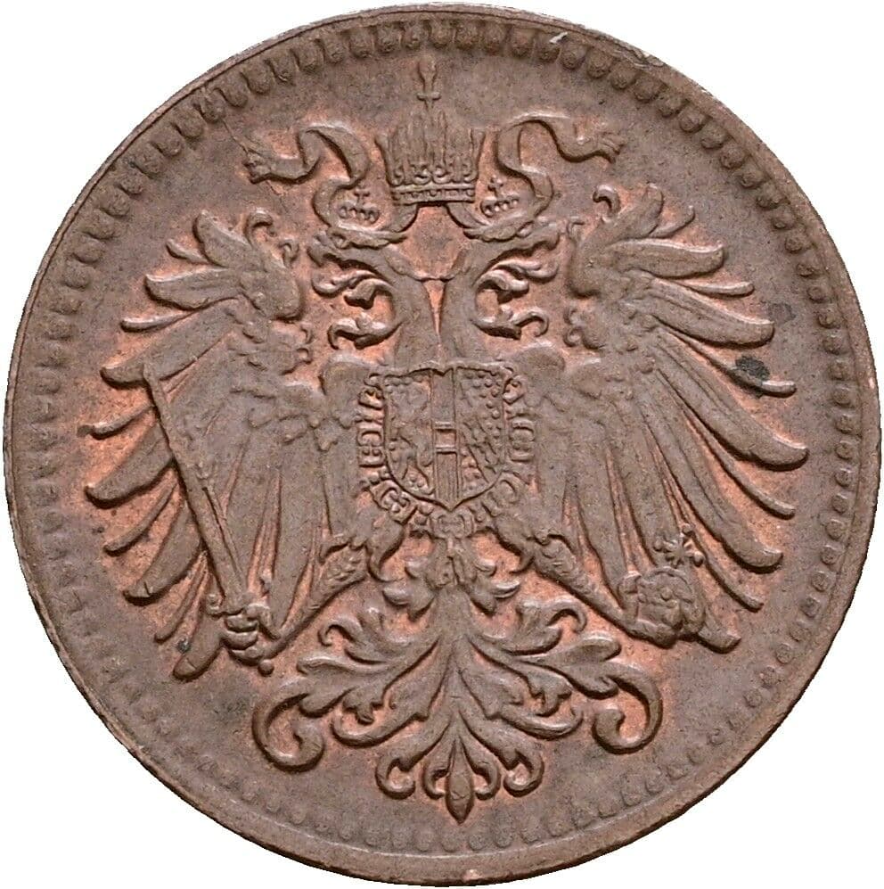 1 Heller Franz Joseph I. 1848-1916 1912 – Rückseite