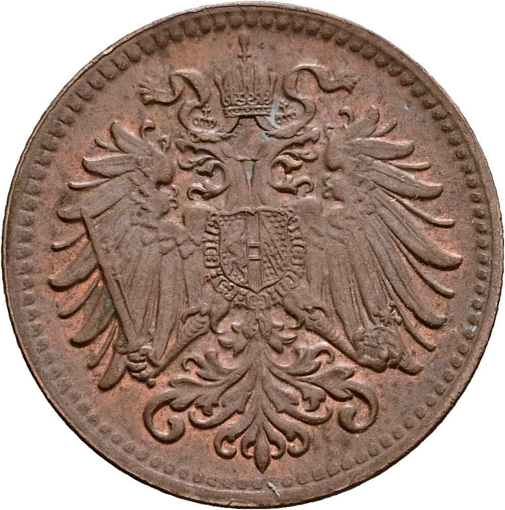 1 Heller Franz Joseph I. 1848-1916 1912 – Rückseite
