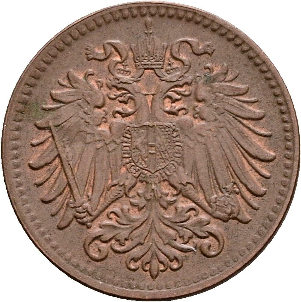 1 Heller Franz Joseph I. 1848-1916 1912 – Rückseite