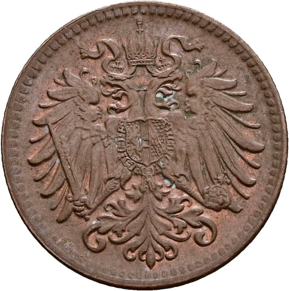 1 Heller Franz Joseph I. 1848-1916 1912 – Rückseite