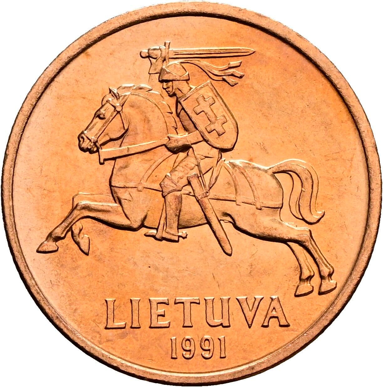 50 Centu 1991 – Rückseite