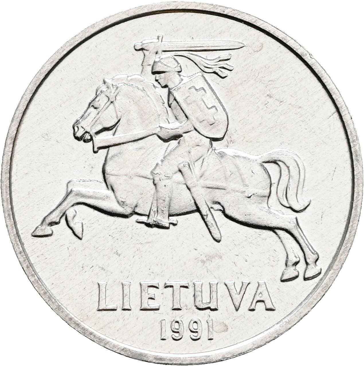 2 Centai 1991 – Rückseite