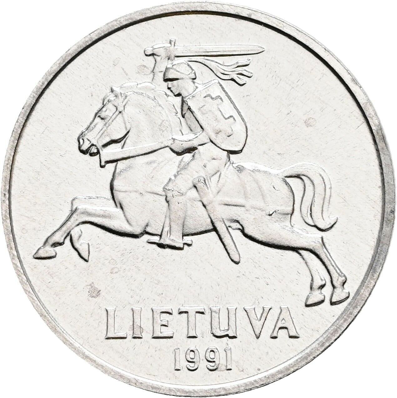 2 Centai 1991 – Rückseite