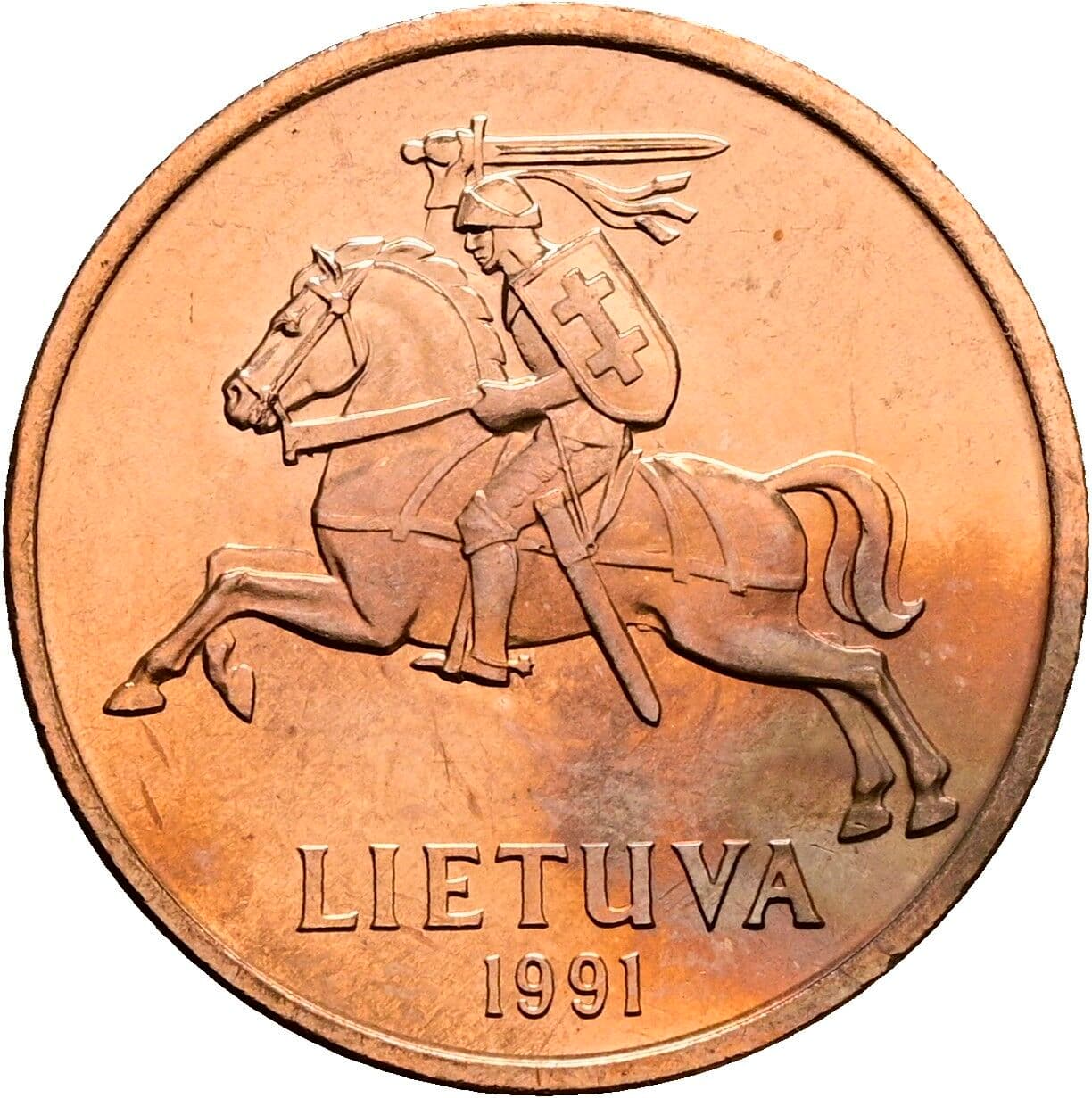 50 Centu 1991 – Rückseite