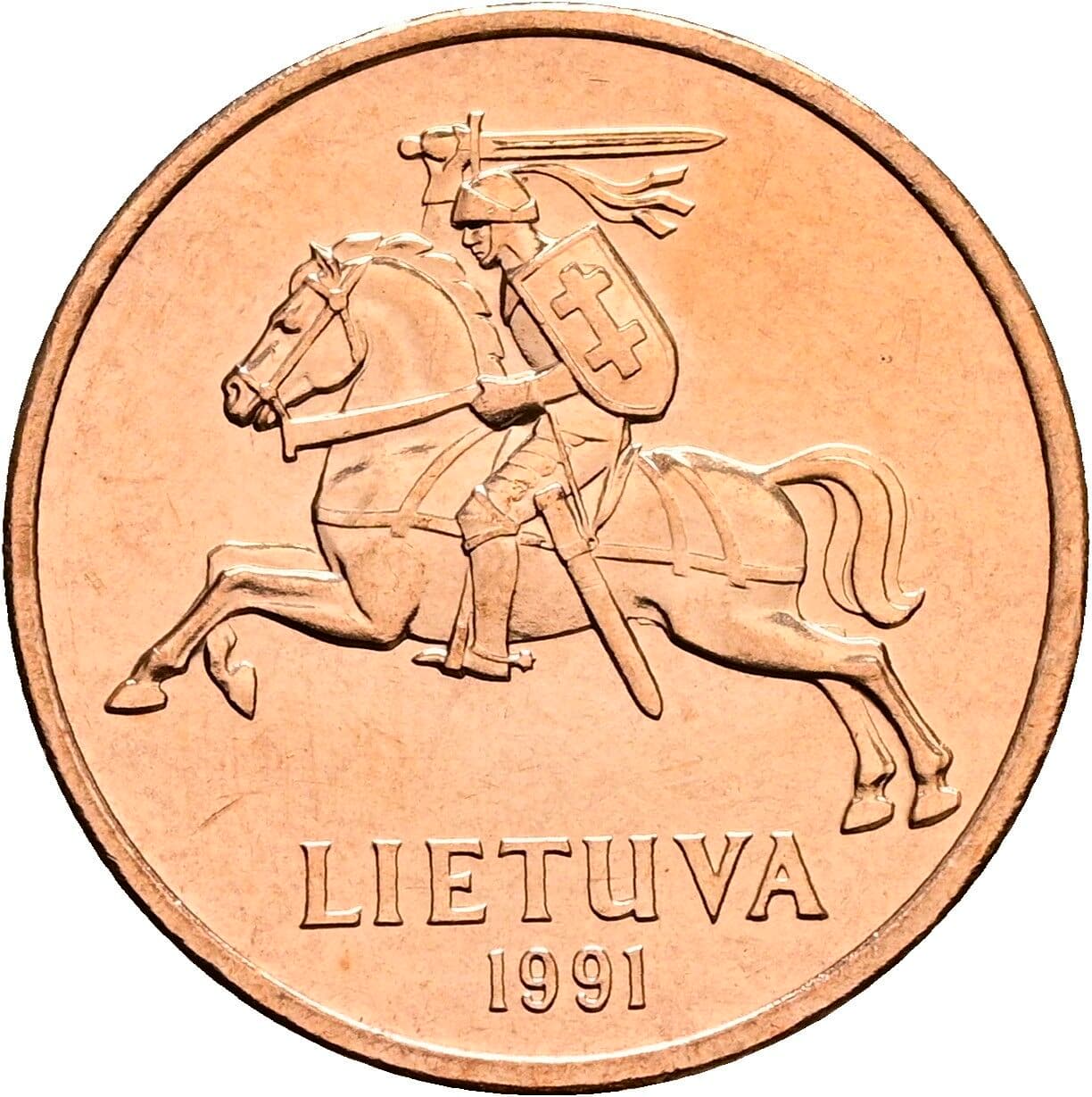 50 Centu 1991 – Rückseite