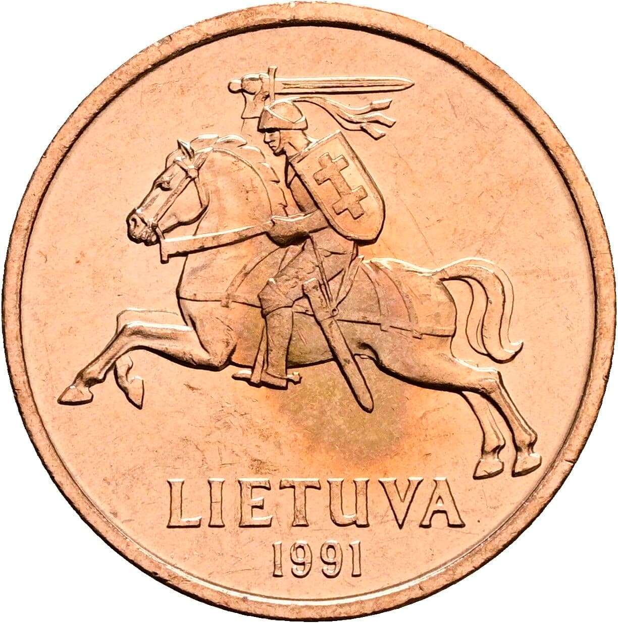 50 Centu 1991 – Rückseite