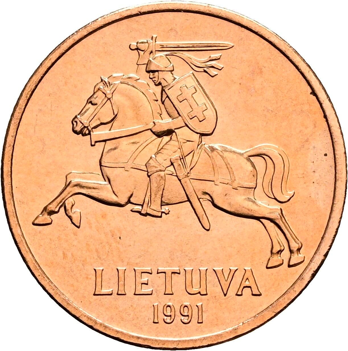 50 Centu 1991 – Rückseite