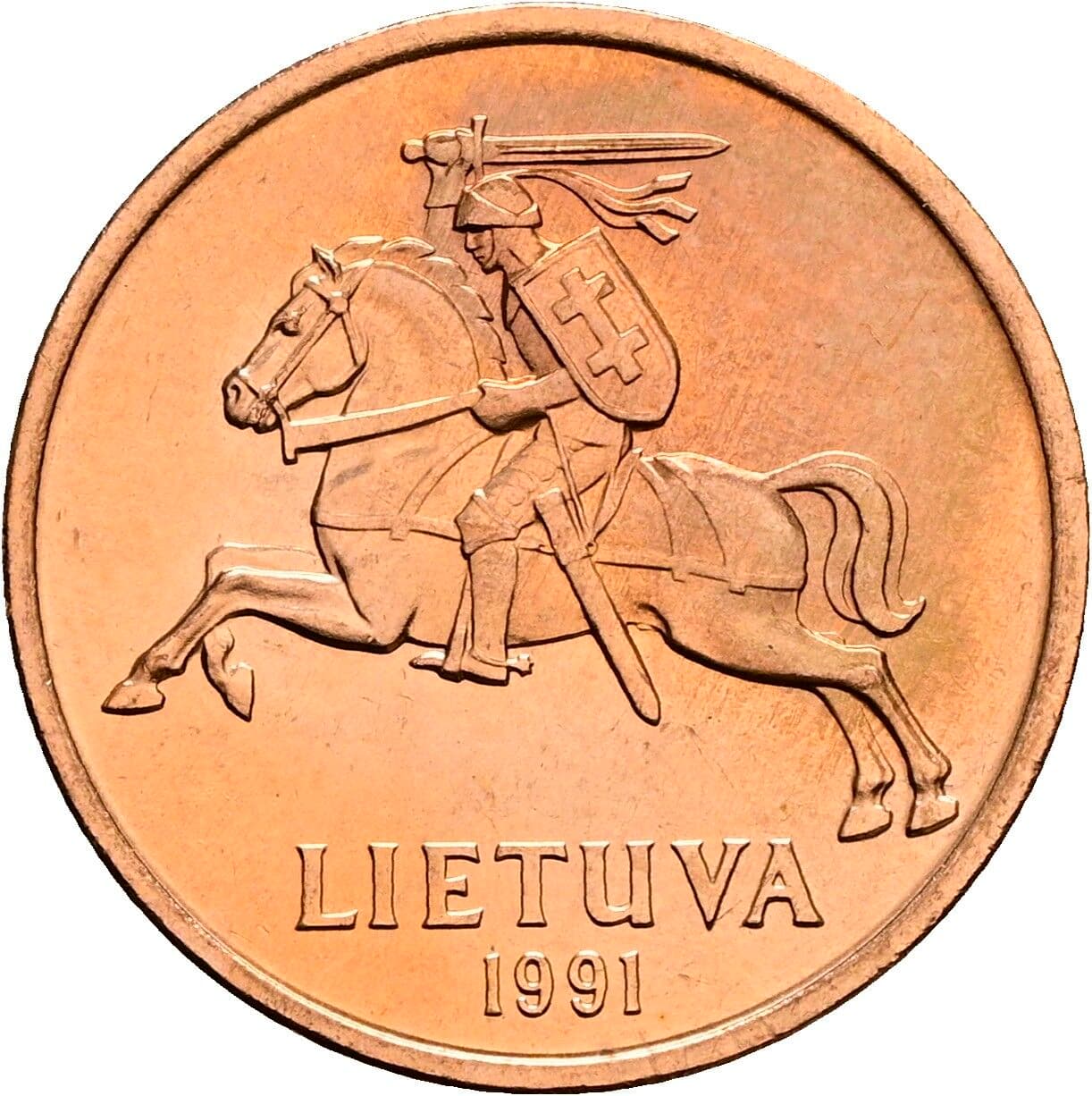 50 Centu 1991 – Rückseite
