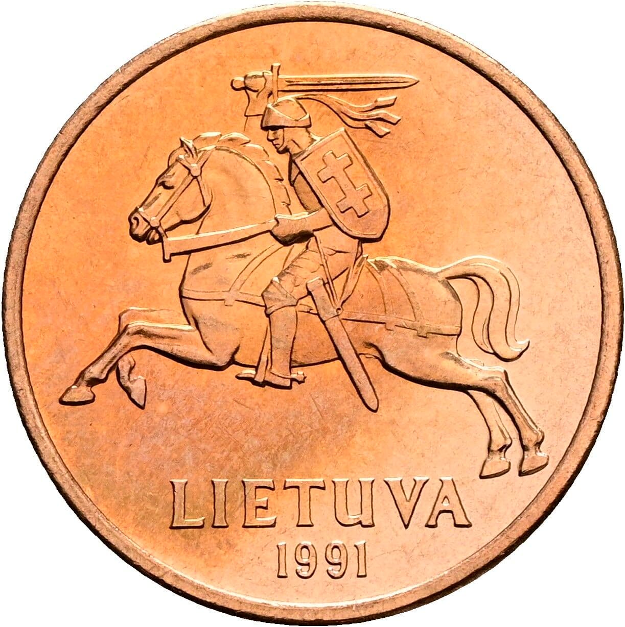 50 Centu 1991 – Rückseite