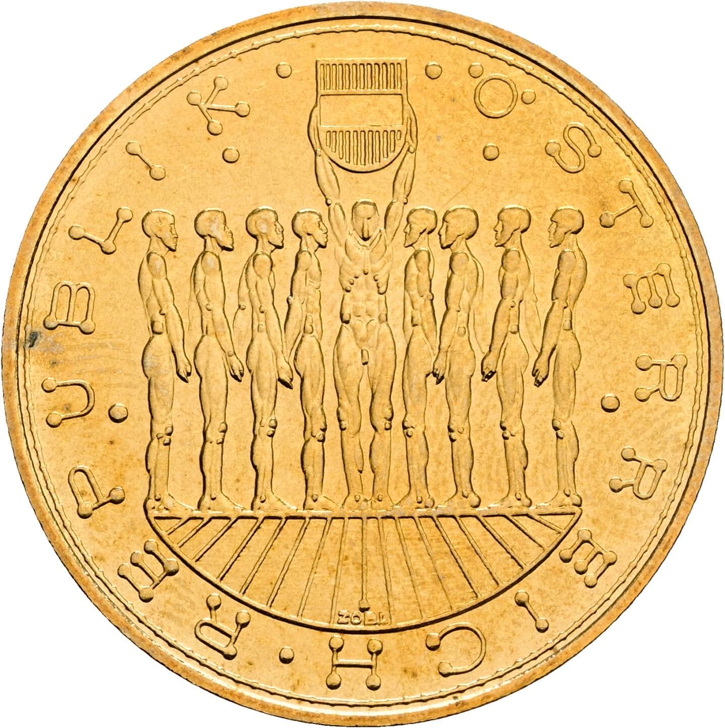 20 Schilling 1993 – Rückseite