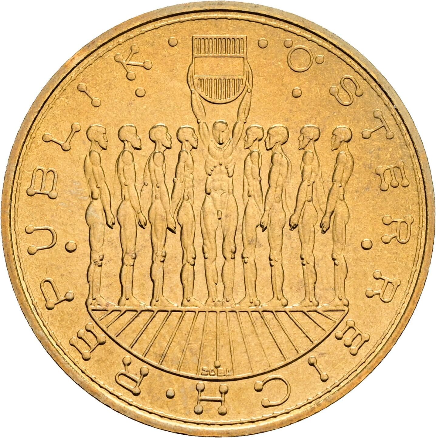 20 Schilling 1993 – Rückseite