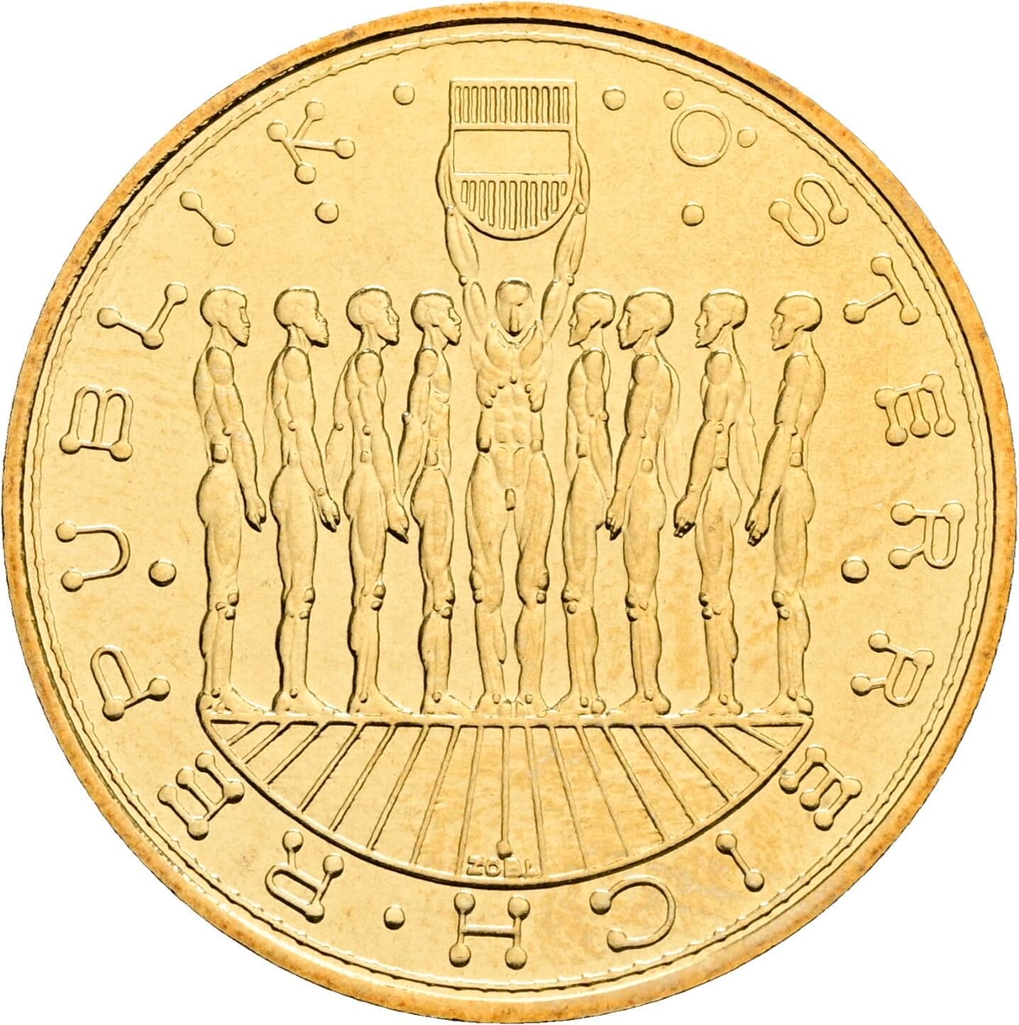 20 Schilling 1993 – Rückseite