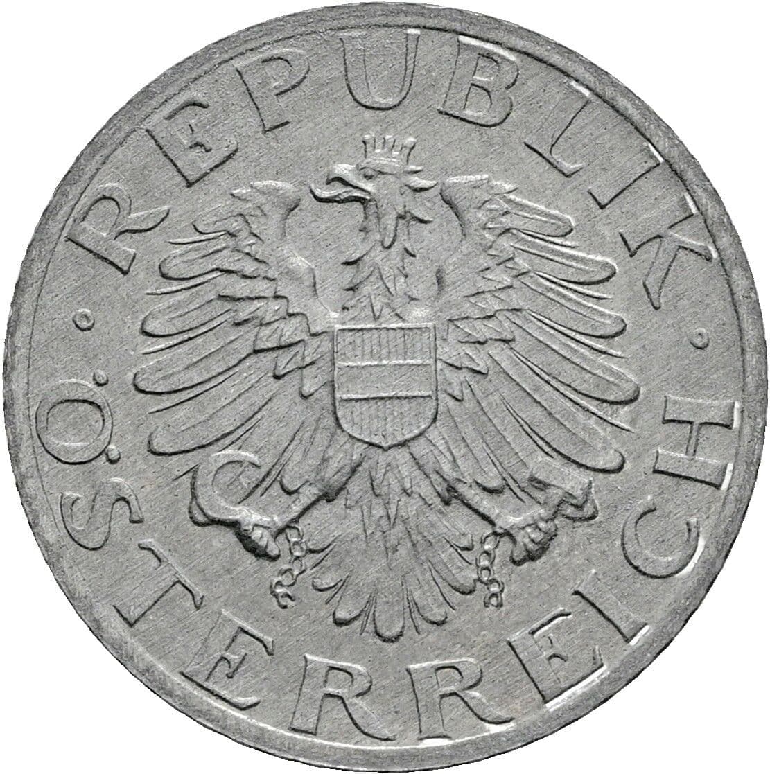 5 Groschen 1993 – Rückseite