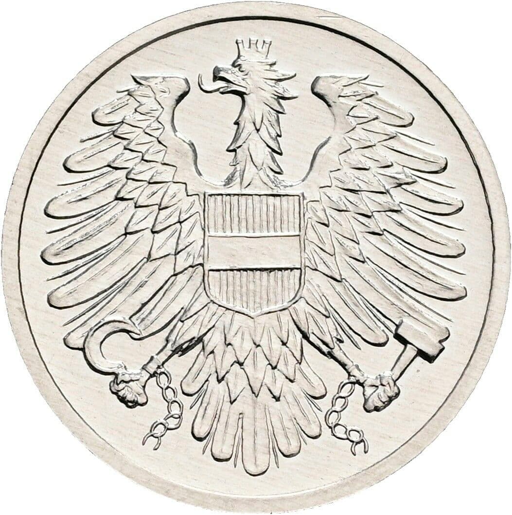 2 Groschen 1993 – Rückseite